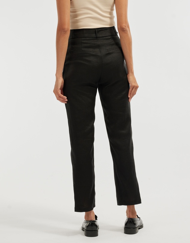 Amelius - Azure Linen Pant