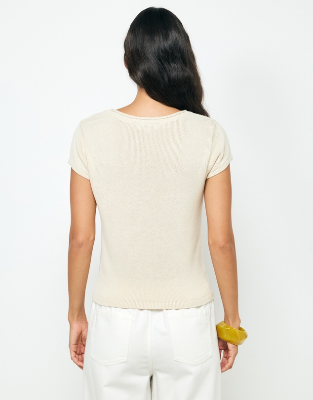 AERE - Lee Organic Cotton Knit Top