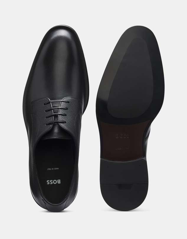 BOSS - Derrek Calfskin Lace-Up Derby Shoes