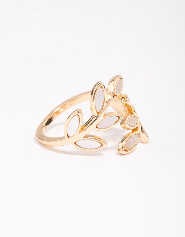Lovisa - Gold Cats Eye Laurel Ring
