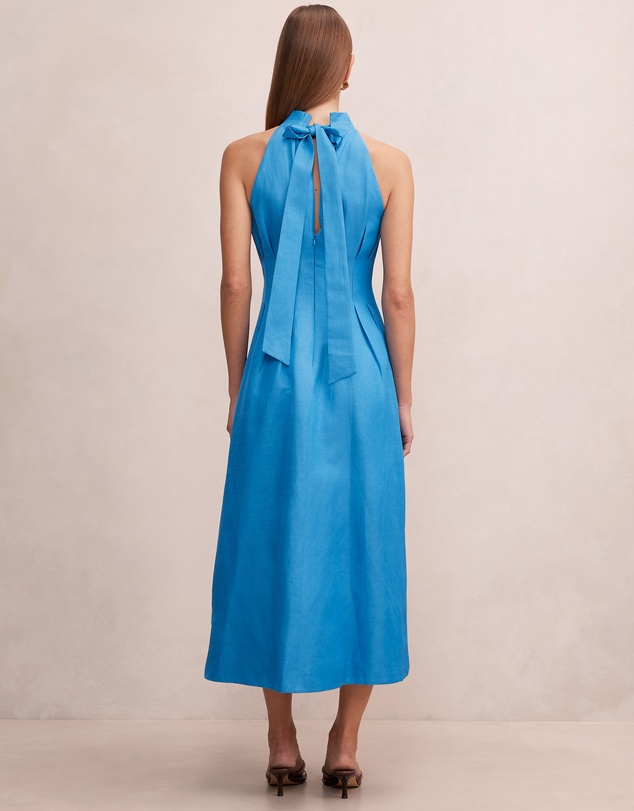 Forever New - Miller Pleated Halter Neck Midi Dress