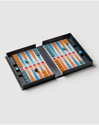 Printworks - Printworks Classic Art of Backgammon-Anthracite Grey