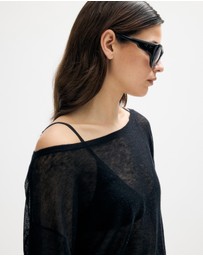 Minima Esenciales - Noemi Merino Wool Knit Top