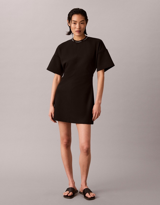 Calvin Klein Jeans - Logo Rib Interlock Dress