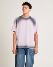 Black Noise White Rain - Liminal Sprayed T-Shirt