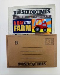 Jo and Nics Crinkly Cloth Books - Farm Animals