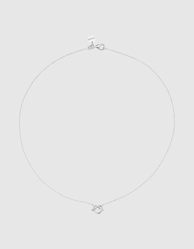 Najo - Eternal Silver Necklace (45cm+ext)