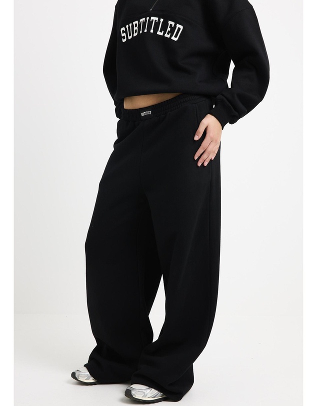 Subtitled - Athletic Wide Leg Fleece Pants