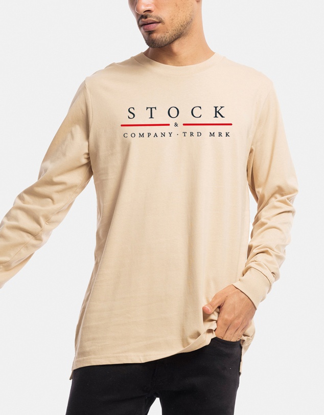 Stock & Co. - Red Line Long Sleeve Tee