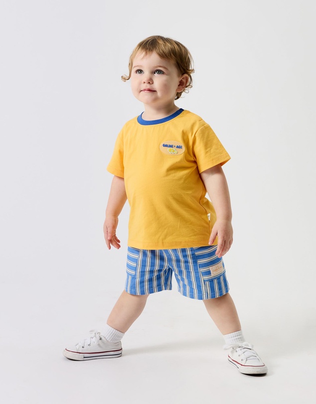 Goldie + Ace - Contrast T-Shirt - ICONIC EXCLUSIVE - Babies-Kids