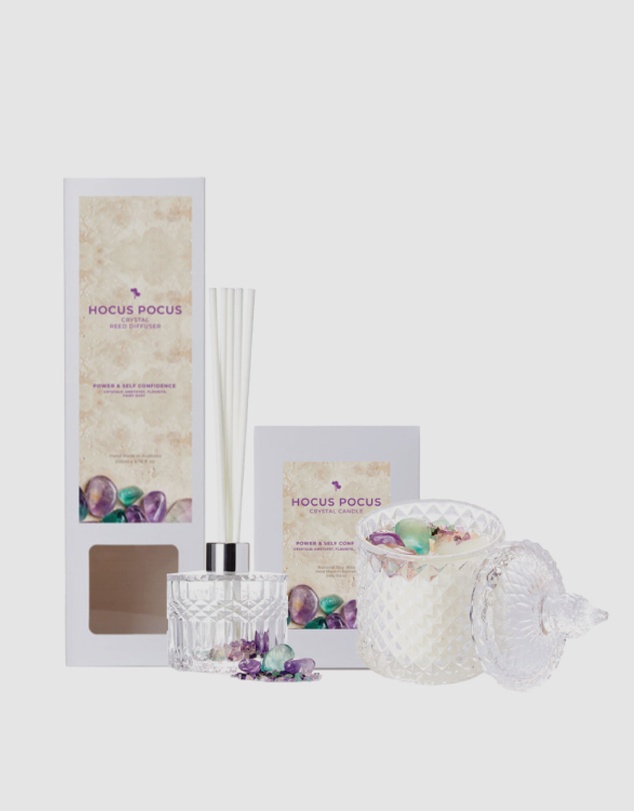Silk Oil of Morocco - Crystal Aroma Gift Set - Hocus Pocus