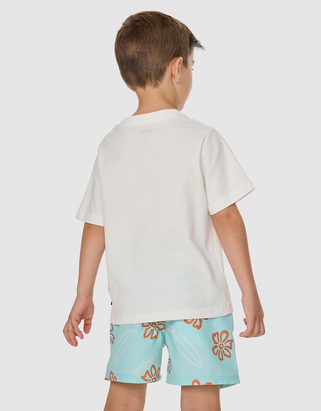 Rip Curl - Ride The Wave Logo Tee - Babies-Teens