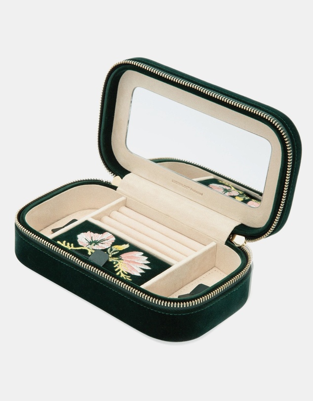 Wolf - Wolf Zoe Travel Zip Case Forest Green