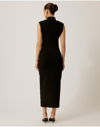 Tussah - Lori Crepe Knit Midi Dress