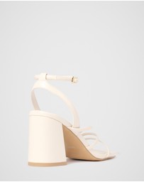 Forever New - Beth Block Heel Asymmetrical Sandals