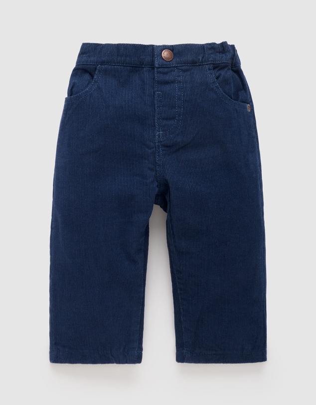 Purebaby - Corduroy Pants with Lining -Kids-Babies