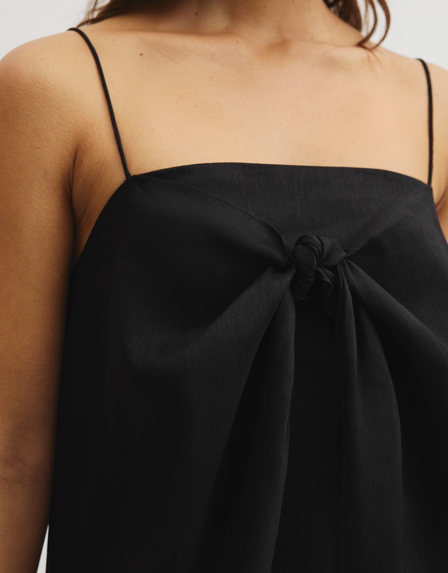 Country Road - Tie Detail Midi Dress