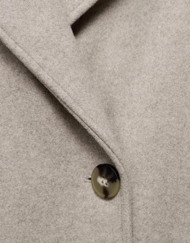 M.N.G - Double-Breasted Midi Coat