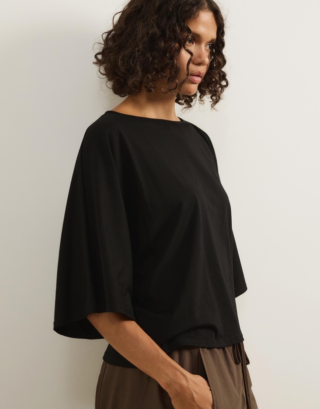 Atmos&Here - Wide Sleeve Boxy T-Shirt