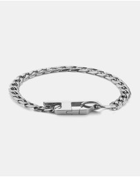 Diesel - Steel Silver Tone Bracelet