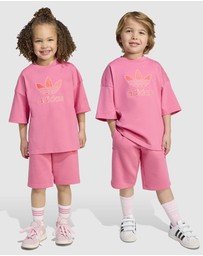 adidas Originals - Short Tee Set Big Logo Execution - Kids