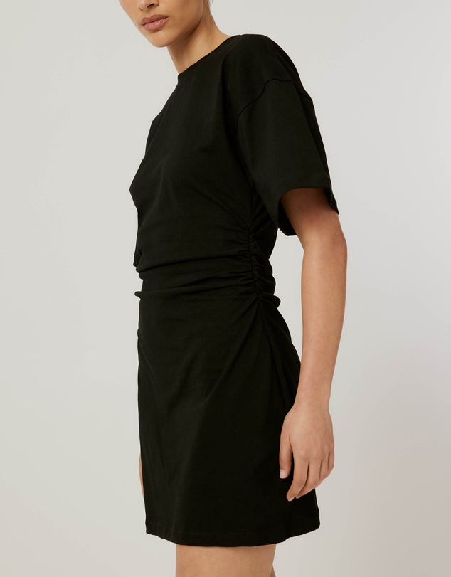 Calli - Gathered Tee Dress