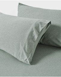 Linen House - Ryland Fitted Sheet + Pillowcase Set