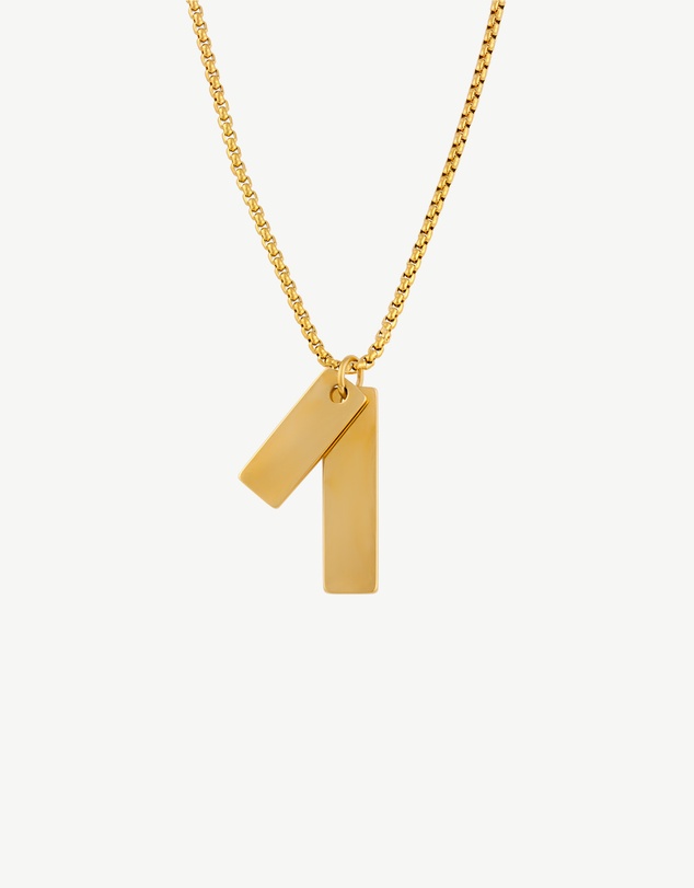 Zahar - Engravable Double Tag Necklace