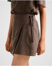 Forever New - Allegra Cupro Wrap Skirt