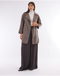 Amelius - Elvie Linen Trench Jacket