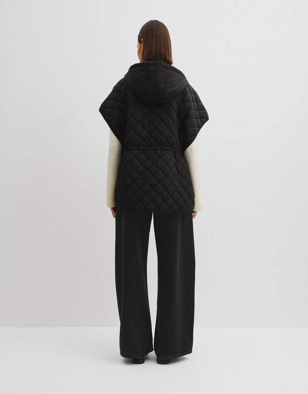 Country Road - Quilted Poncho