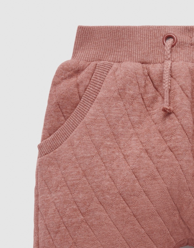 Purebaby - Quilted Track Pants -Kids-Babies
