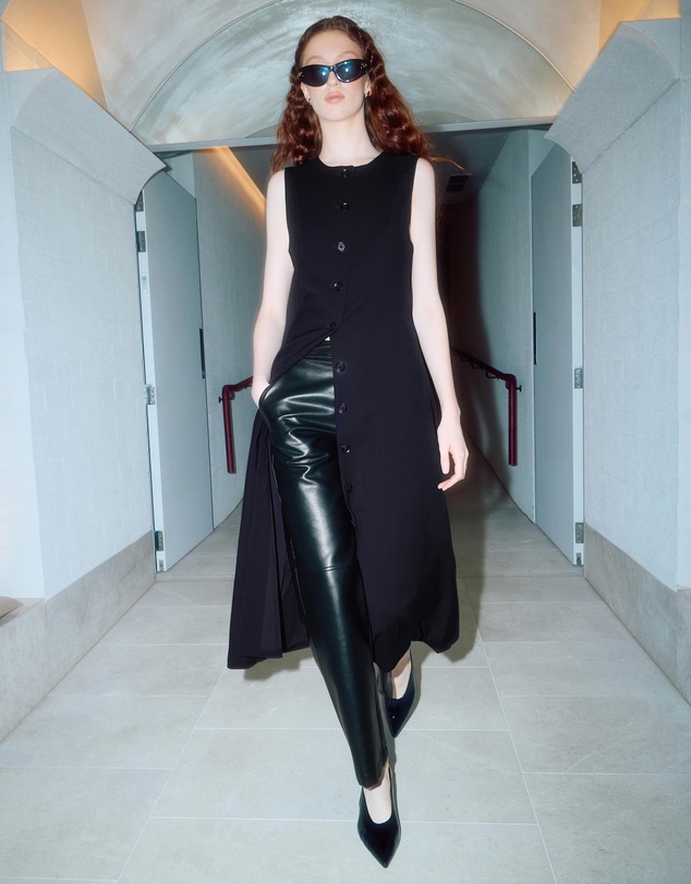 Minima Esenciales - Fika Tailored Midi Dress