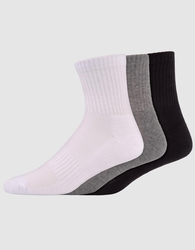 Pussyfoot - 9 Pack Unisex Sport Quarter Crew Socks