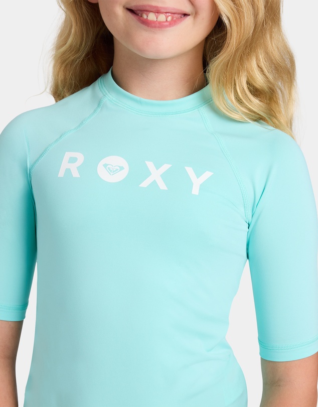 Roxy - Girls 8 to 16 Essential UPF 50 Short Sleeve Rashguard