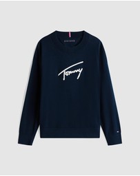 Tommy Hilfiger - Varsity TH Signature Logo Jumper - Teens