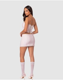 EDIKTED - Silvie Printed Mini Skirt
