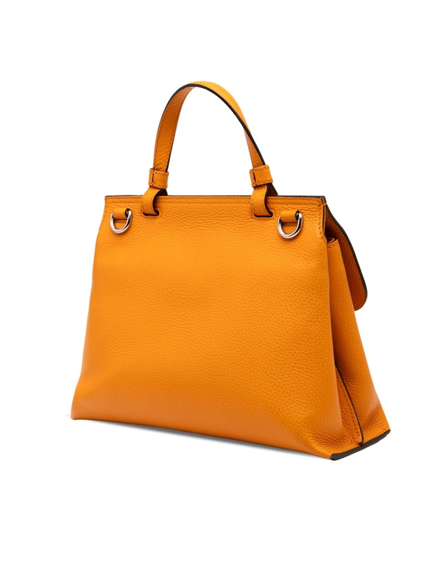 Pre-Loved by Azura Reborn - Pre-Loved Small Leather Bamboo Daily Satchel