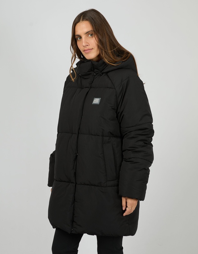 All About Eve - Elevate Long Puffer Jacket Black