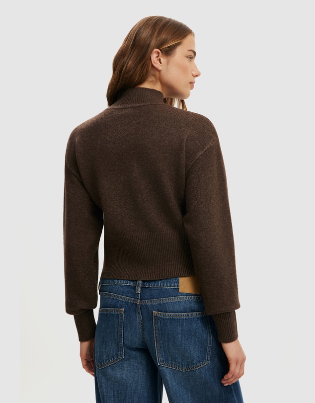 Cotton On - Lotus Cinched Zip Knit