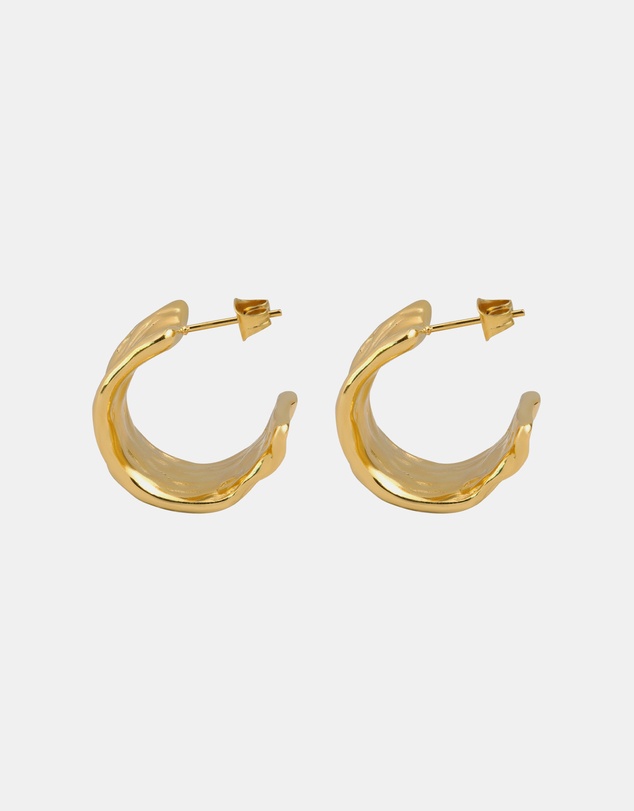 Zoe Olivia - Waterproof Textured Stud Hoops
