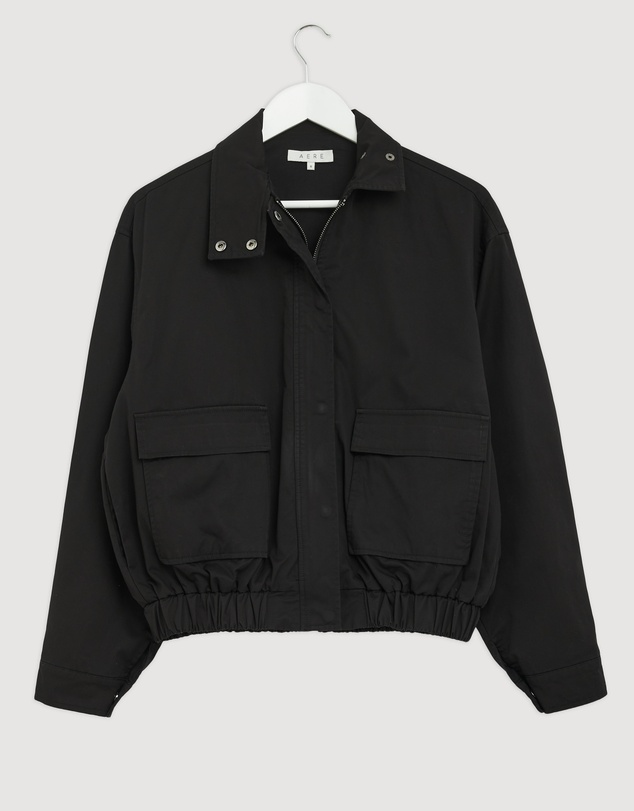 Revibe - Repaired AERE Ines Funnel Neck Bomber - AU 6