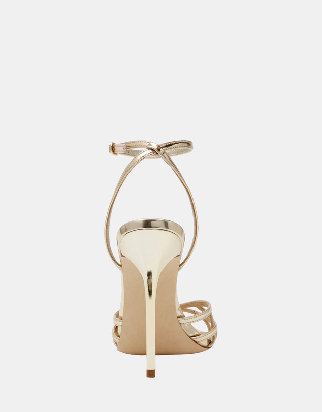 Steve Madden - Sensation Gold Heels