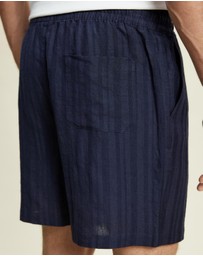 AERE - Linen Rayon Euro Shorts
