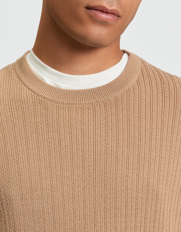 Ben Sherman - Textured Front Crew