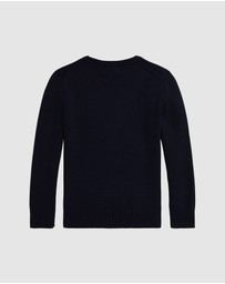 Polo Ralph Lauren - Dog-Intarsia Cotton Sweater - ICONIC EXCLUSIVE - Teens