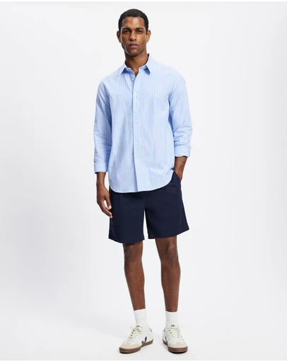 Staple Superior - Pleated Chino Shorts