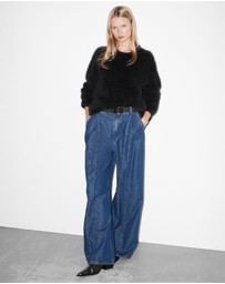 & Other Stories - Sleek Leather Cowboy Boots