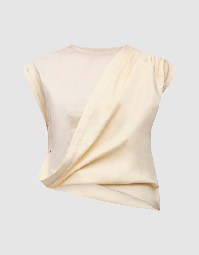 Wynn Hamlyn - Fold Up Placket Top