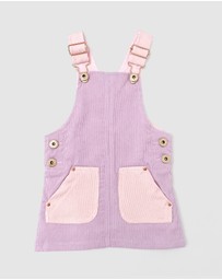 WITH LOVE FOR KIDS - Hazel Cord Pinafore Dress - Babies - Kids
